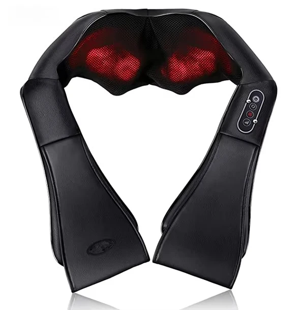 Neck and Shoulder Heated Kneading Massager fast shipping