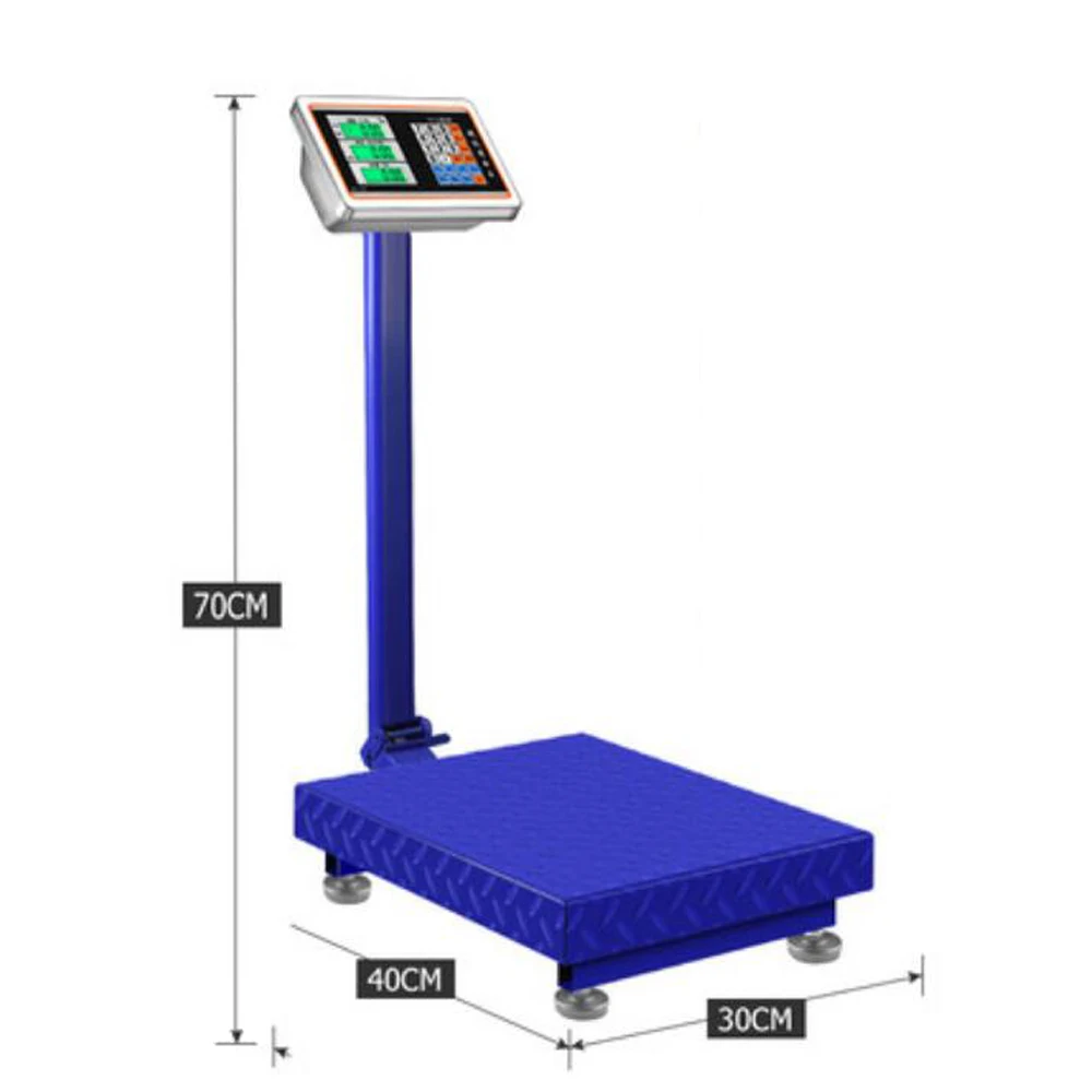 100kg 150kg 330lb 220V to 6V Folding electronic scales electronic platform scale Express scales backlight