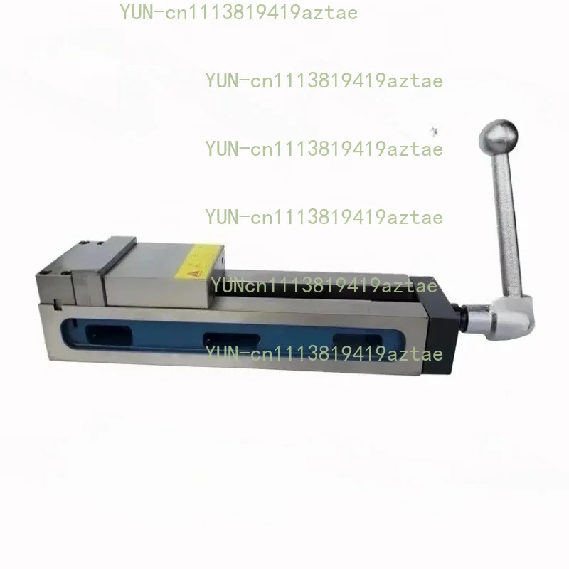 Precision Open-Type Machine Vise VMC-4L, Angle-Lock Milling Vise with 203mm Jaw Opening