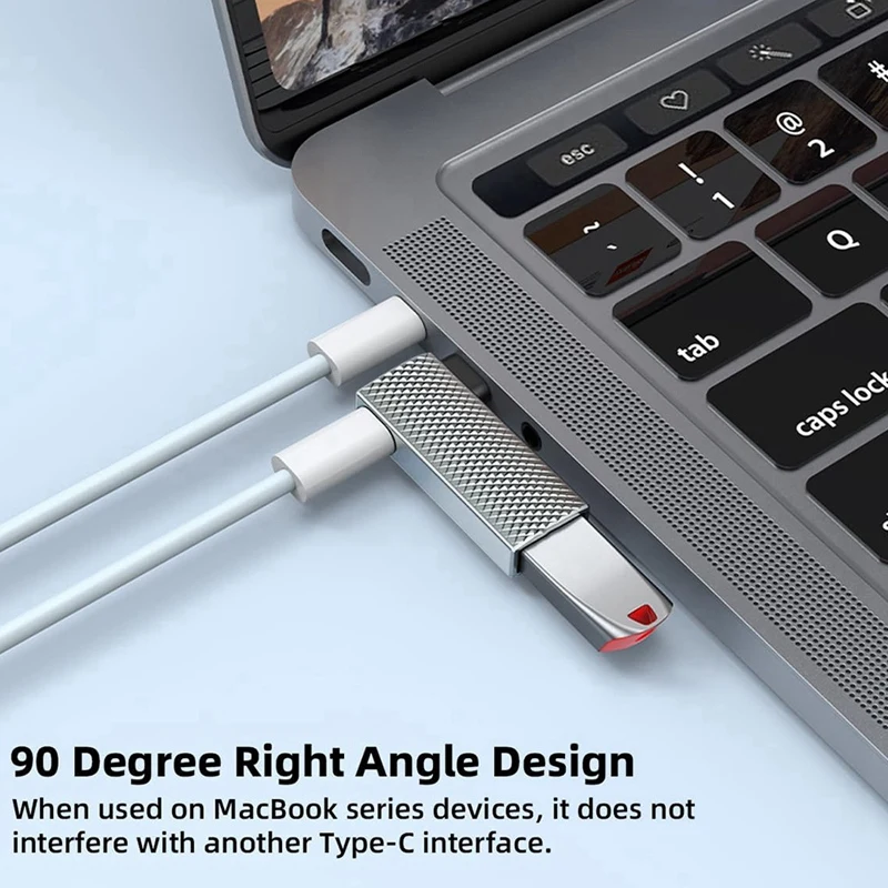 Adaptador Smart-2 en 1 USB C a USB 3,1 con puerto de carga tipo C de 100W, convertidor OTG Thunderbolt 4/3 para Steam Deck, Rog Ally