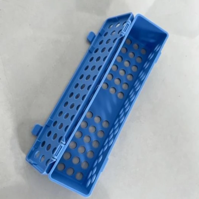 4Pcs Dental Disinfection Instrument Holder Box Autoclavable Surgical Container Sterilization Box Oral Tool Disinfection Case