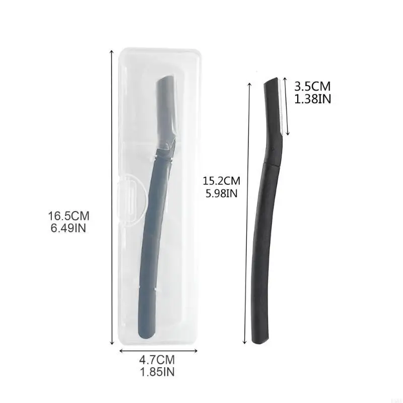 D5BF Augenbrauen-Razor-Mehrzwecke Peeling-Dermaplaning-Werkzeug Gesichtsrazor-Brauenschale