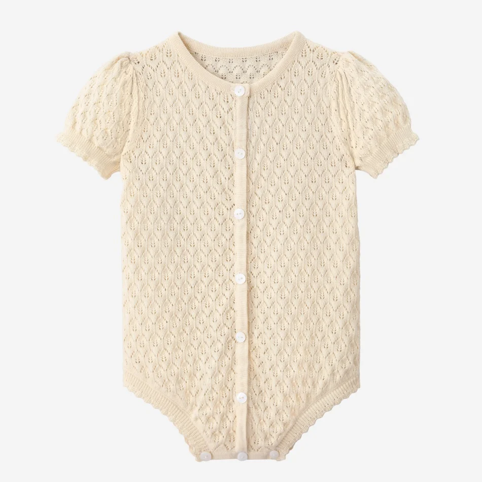 Meadow Collection – Knit Baby Romper
