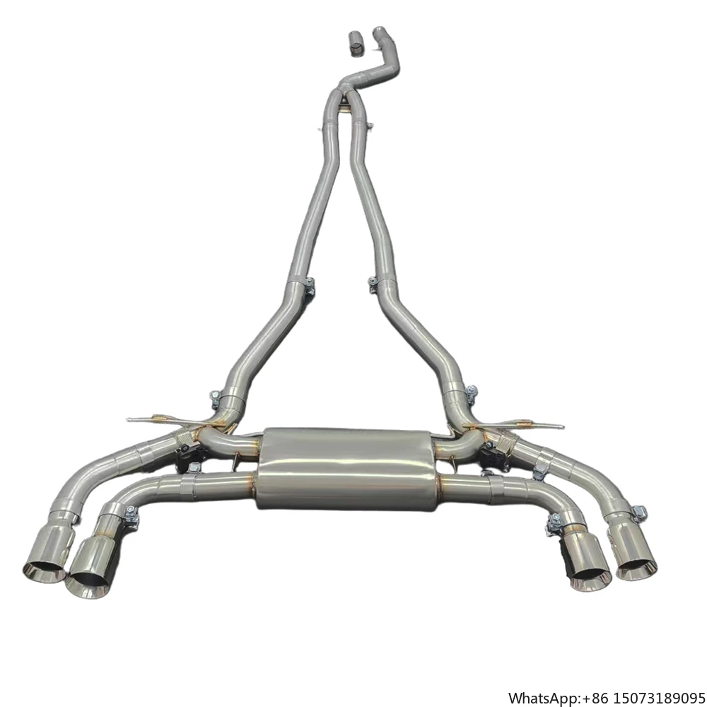 

For 540/540i G30/G38 3.0T B58 2018-2024 Valve CatBack High-performance Exhaust 3.5inch to 2.75inch Pipe