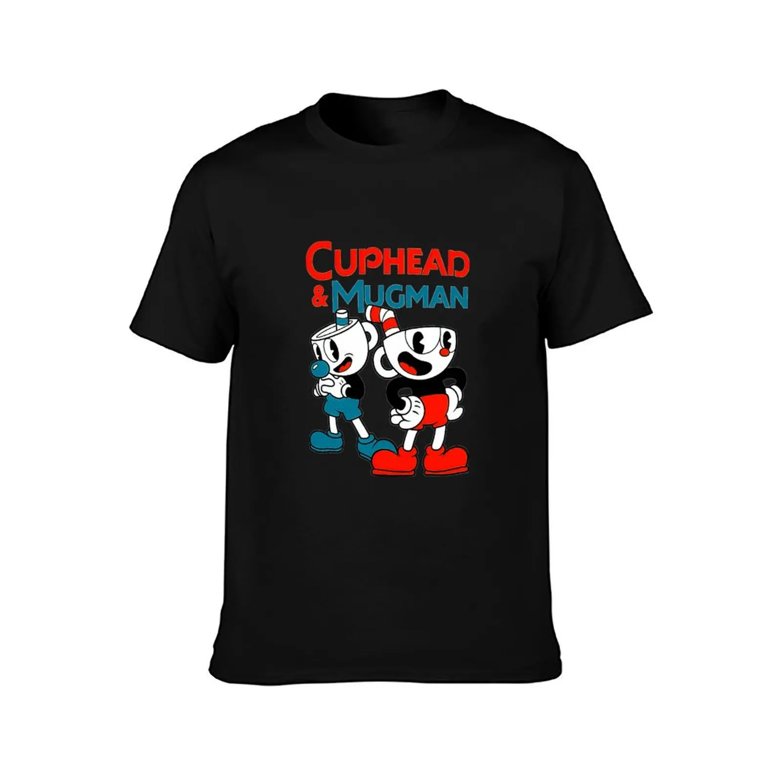 Cuphead T-Shirt All Match Print Short Sleeve Top T-Shirt