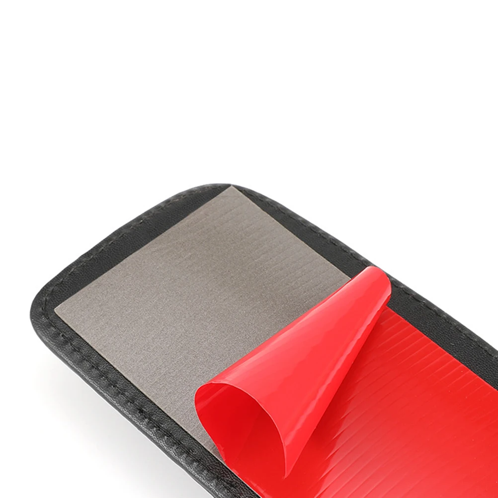 

1Pcs Car Door Leg Pad Knee Cushion Black Washable Durable PU Non-Slip Comfortable Pad for Driving Knee Support