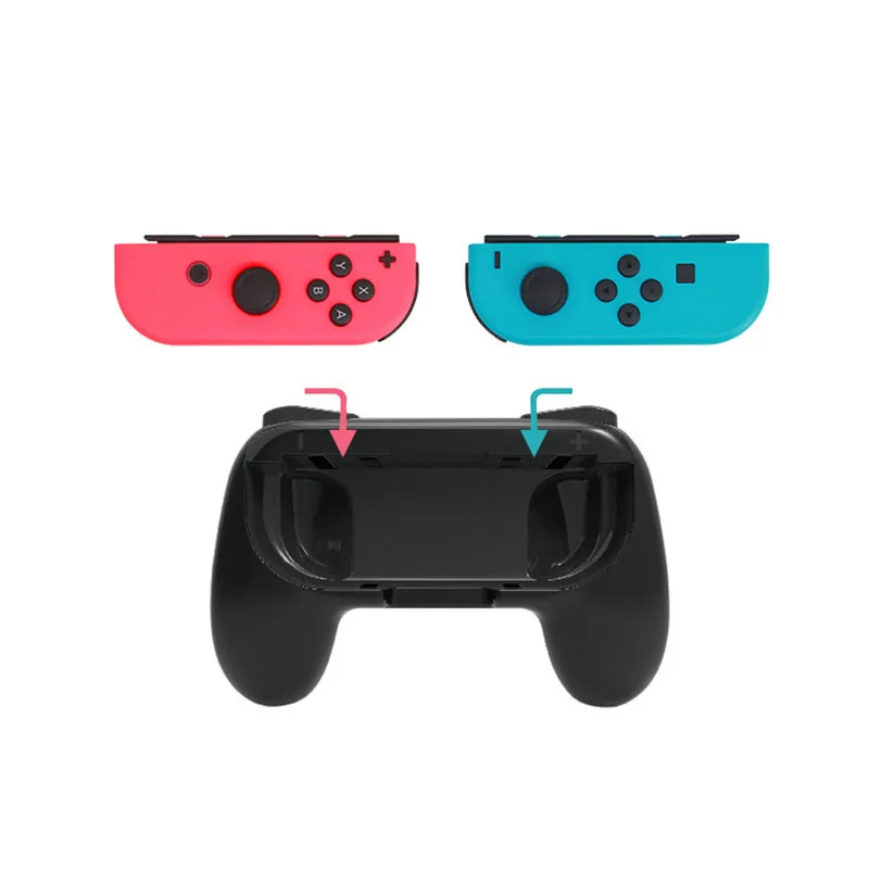 2 PACK Hand Grips for Nintendo Switch/Switch OLED Model Controllers Joycon Bracket Stand Holder Gamepad Hand Grip Accessories