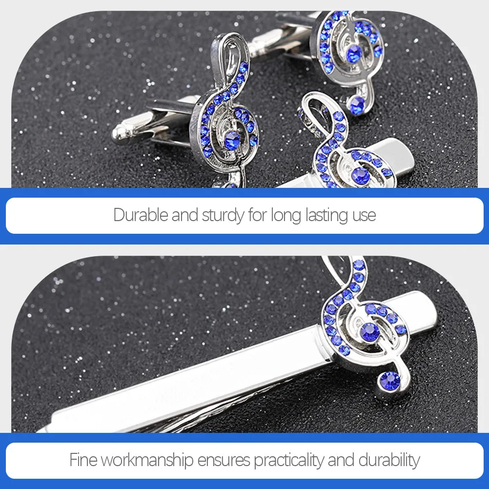 1Set Business Shirt Cufflinks - Tie Bar Set Gift avis et prix