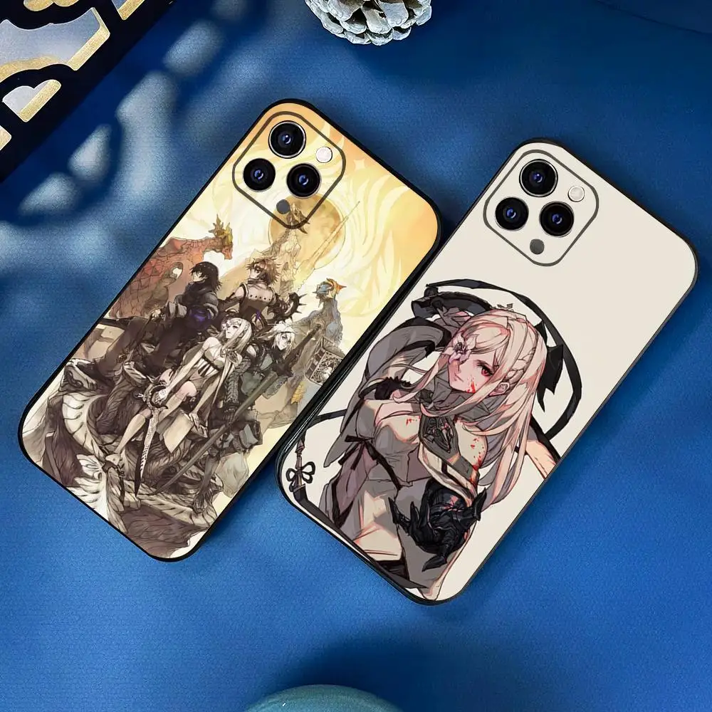 Чехол для телефона Game Drakengard Zero для iPhone 17 Pro Max 16 15 14 Pro Max 13 11 X Xs Xr 8 7 Plus, силиконовый чехол