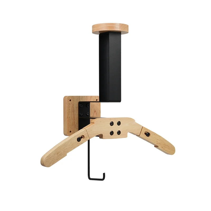 A59E-1 шт. настенное крепление для шлема держатель для мотоциклетного шлема деревянная вешалка для велосипедного шлема с крючками