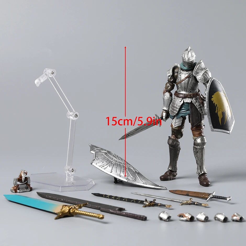 Figma Demons Souls Fluted Armor Non-Scale Plastic Pre-Painted Action Figure