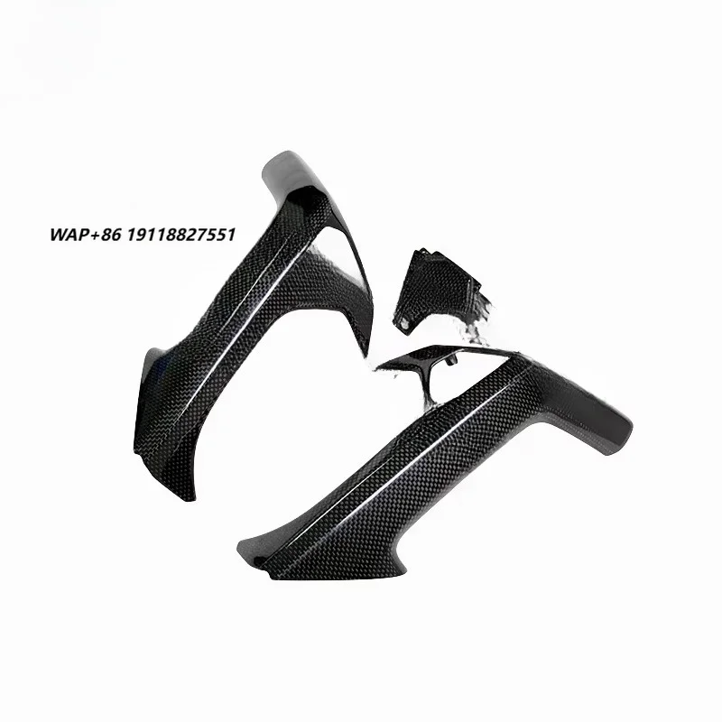 Cheaper price car inner door handle cover decoration accessories for lambo huracan  Lp580 lp610 interior door handle cover trims