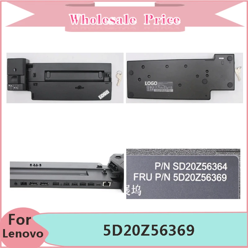 

New For Lenovo ThinkPad Pro Docking Station Type 40AH FRU: 5D20Z56369 Be Suitable For Lenovo ThinkPad X13 L13 T14S X280 X390 T48