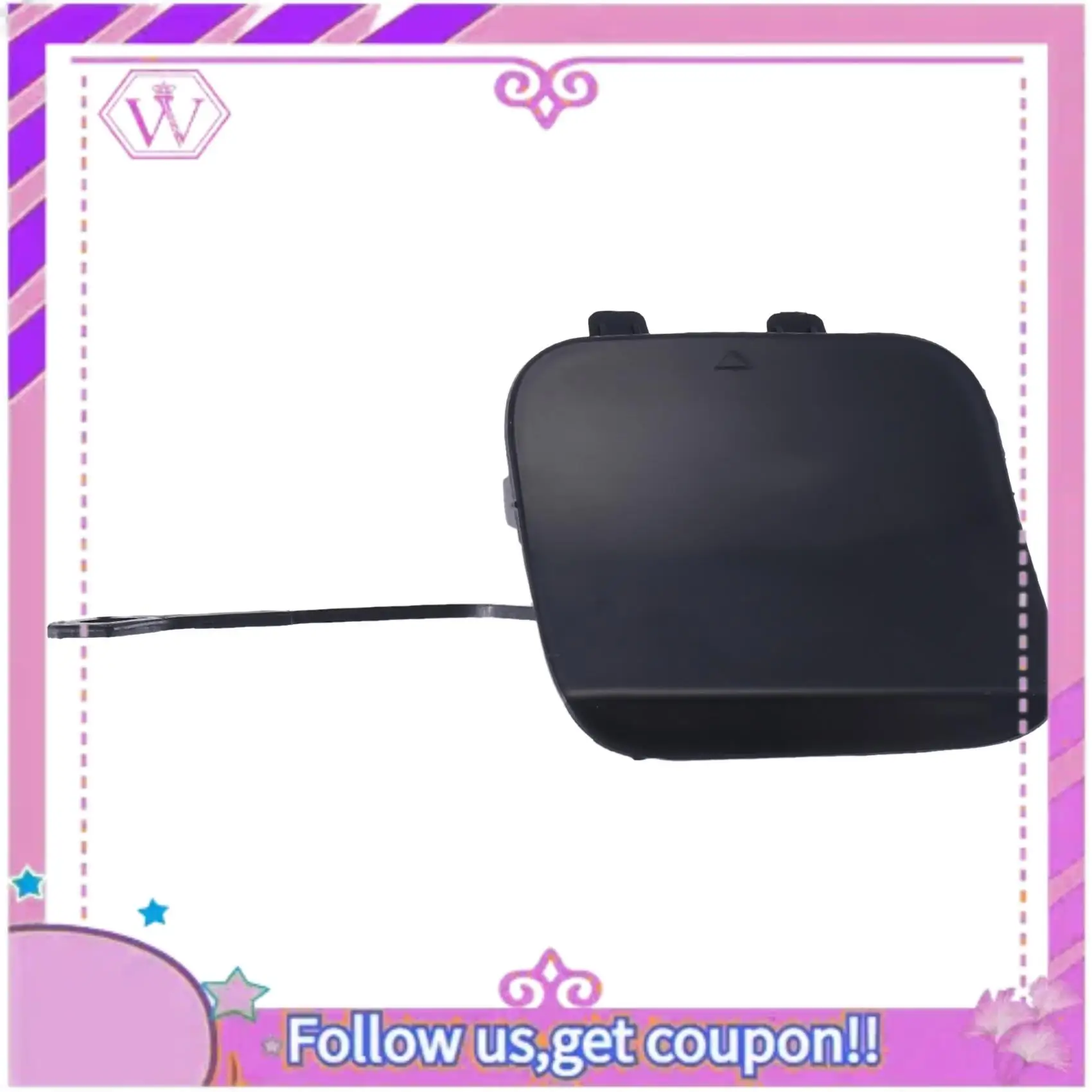 

A90U-1 Pcs 1568854922 Car Front Trailer Cover Front Bumper Tow Hook Cover For Mercedes W156 GLA 15-18