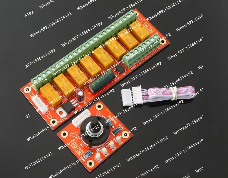 Audio Switch Input Selection Board Stereo Relay 4-way Audio Input Signal Selector Switching Amplifier DIY