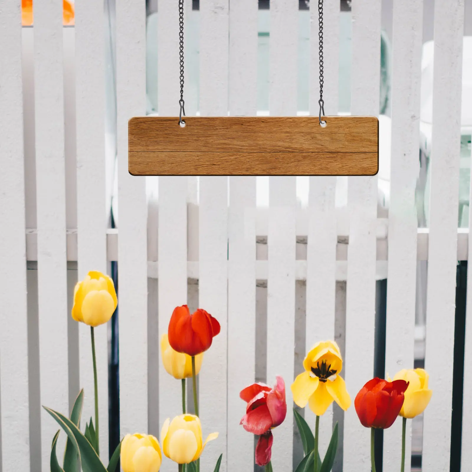 6 Pcs Chain Brass Decorative Picture Hangers Chains for Hanging Baskets Black Coat Stained Glass