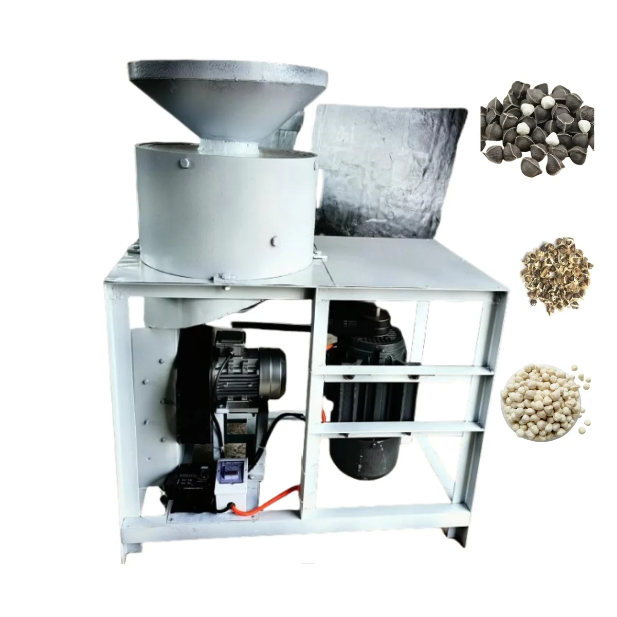 

Africa Moringa Seed Shelling Peeling Machine/Drumsticktree Seeds shelling Machine/Benzoiltree Dehuller Husker Peeler Sheller