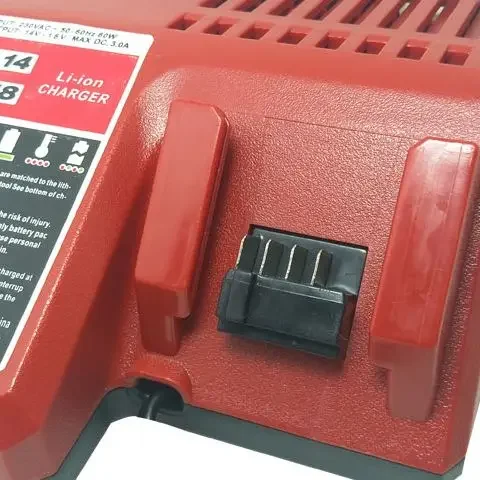 Imagem -02 - Substituição do Carregador de Bateria Li-ion Ferramenta Elétrica N14 N18 Milwaukee M18 14.4v18v 48-11-1820 48-11-1850