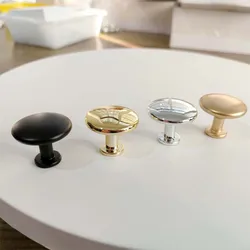 Drawer Handle Retro Round Handle Accessories for Home Decoration, Clothing, Cabinets, Door Handles, Buttons, Single Hole Handles