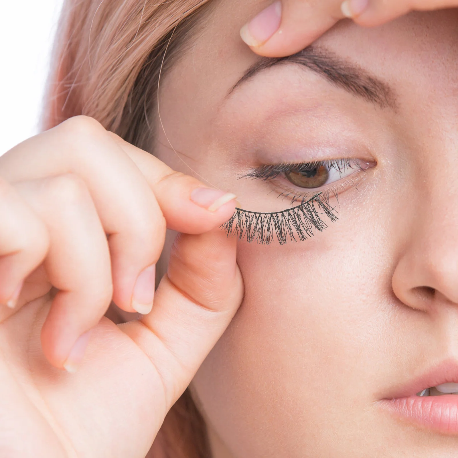 

5Pairs 3D False Eyelashes Natural Fiber Lashes for Eye Makeup Perfect Salon Use Fashionable Style Eyelashes