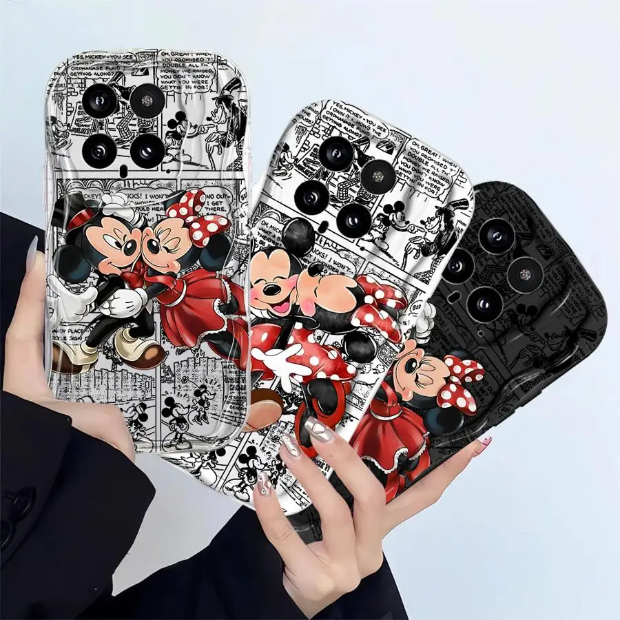 حافظة لهاتف Xiaomi Mi 12T Pro 12 Lite 11 Lite من ديزني ميكي كيوت ميني سوفت فوندا