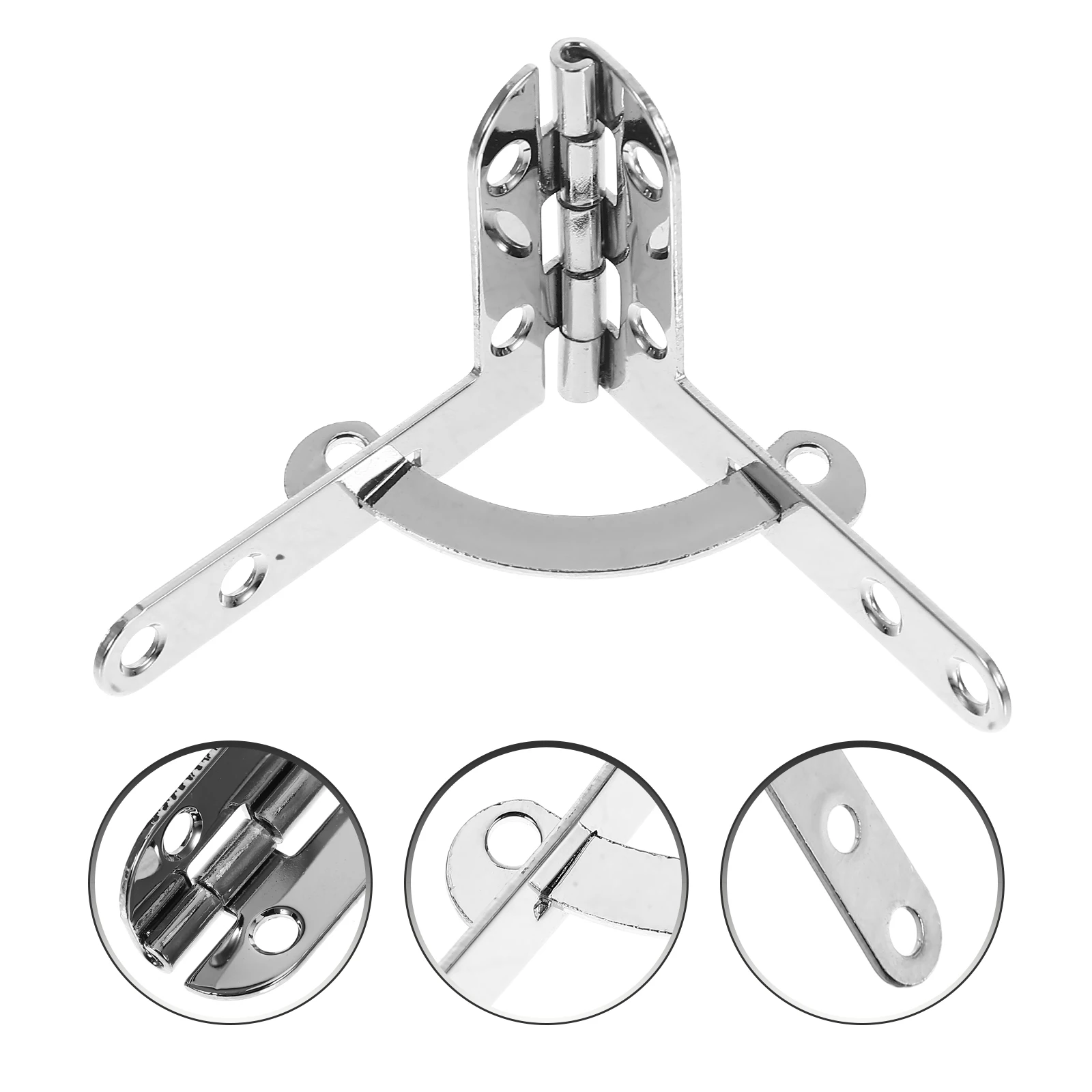 

1 Set Vintage Alloy Wooden Boxes Durable Thickened Hardware With Screws Rustic Cabinet Hinges For Jewelry Tool Boxes Wood Box