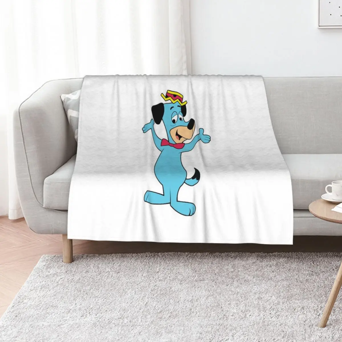 Huckleberry Hound Throw Blanket Cute Picnic halloween Soft Blankets For Baby Blankets