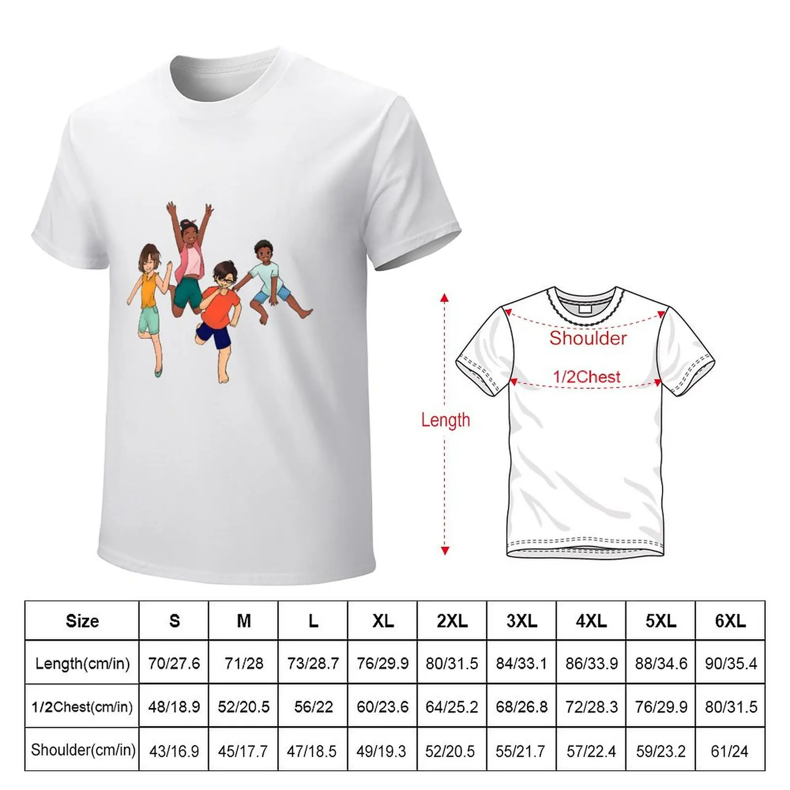 Kids jumping for joy in summer clothes T-shirt quick-drying sports fans mens workout shirts