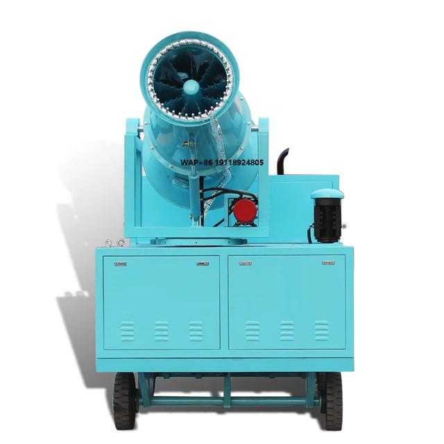 

60M Mobile Agricultural Water Mist Cannon with CE Certification Stainless Steel Hydraulic Driven Automatic