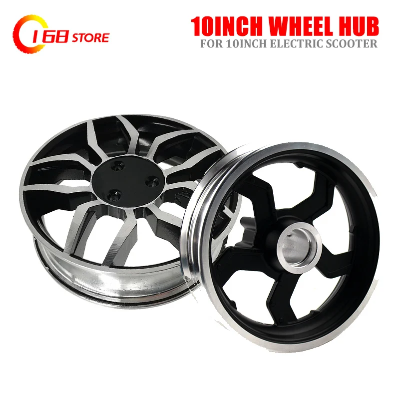 10 Inch Wheel Hub Rim for 80/65-6 255x80 10X2 10X2.125 Kugoo M4  Pro tyreReplacement Parts