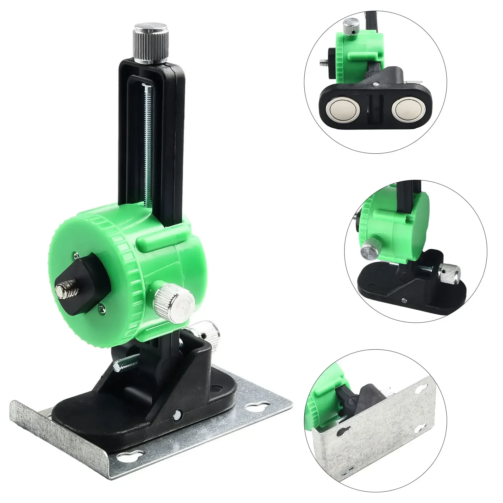 1pc Laser Level Wall Bracket Wall-mounted Bracket For Laser Levels 1/4'' Thread Hanging Bracket Holder Level Wall Bracket
