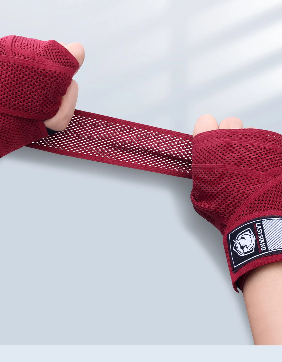2 Rollen 3/5 m elastische Boxbandage Sportgurt Sanda Kickboxen MMA Handhandschuhe Wraps Gürtel Boxen Sport Wraps Bandage – Detail 5