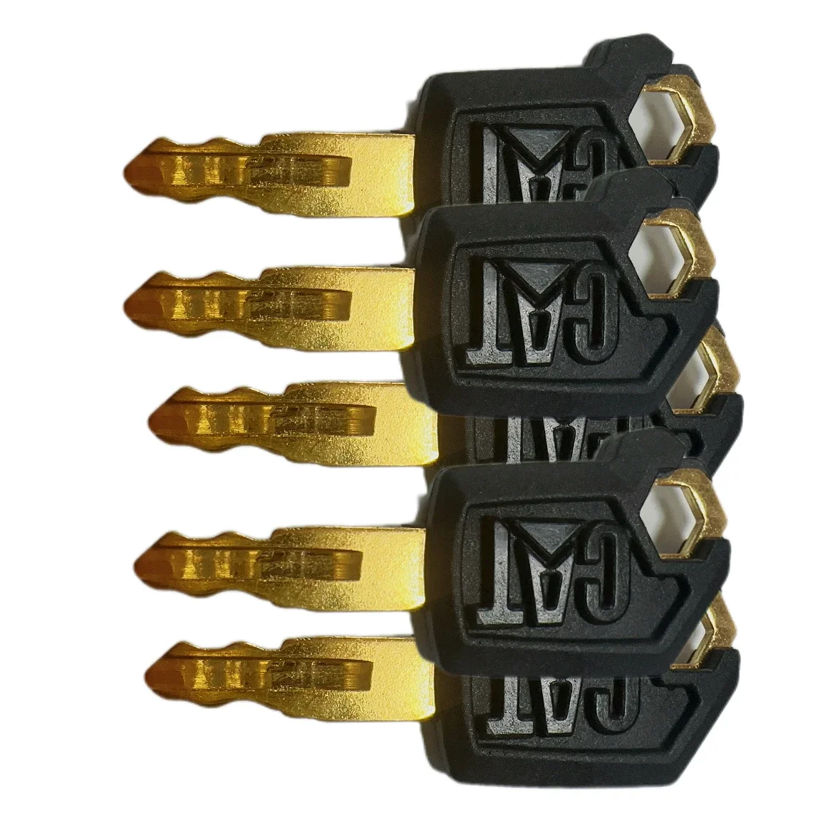 50PCS Iron Key for Caterpillar Tractor Loader Truck 5P8500 Heavy Equipment Ignition Key New Style with Cat Logo Key