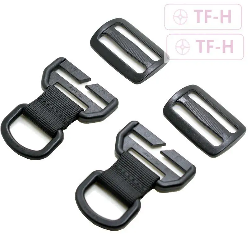 25mm/38mm/50mm Backpack Strap Expansion Buckle Replaceable Conversion Buckle Accessories Buckle Suitable for Shoulder Strap