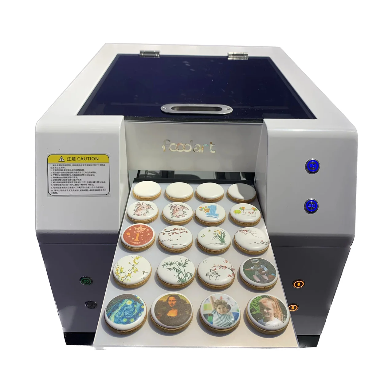 A4 Colorful Desktop Food Printer Image Printing Machine On Cakes And Chocolates