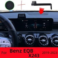 Magnetic Car Phone Holder For Mercedes Benz EQB X243 2019-2023 Wireless Charging Screen Fixed Base Navigation Bracket