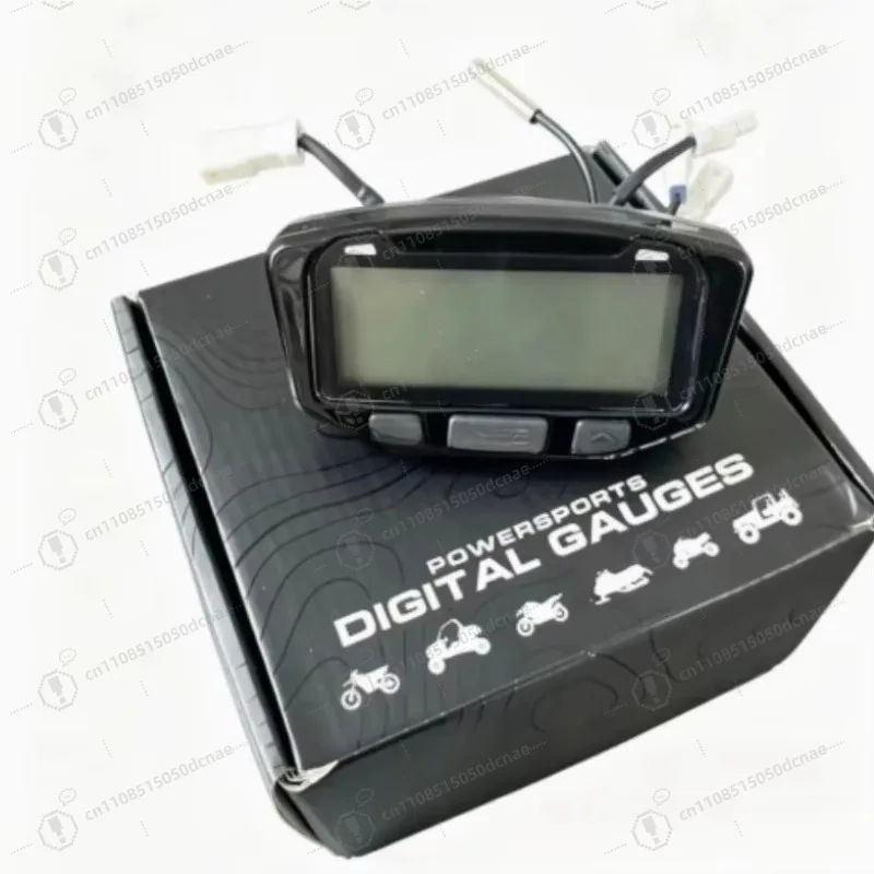 For ATV UTV Yamaha Kawasaki Polaris 752-119 Steam Digital Motorcycle Speedometer Tachometer Kit Universal
