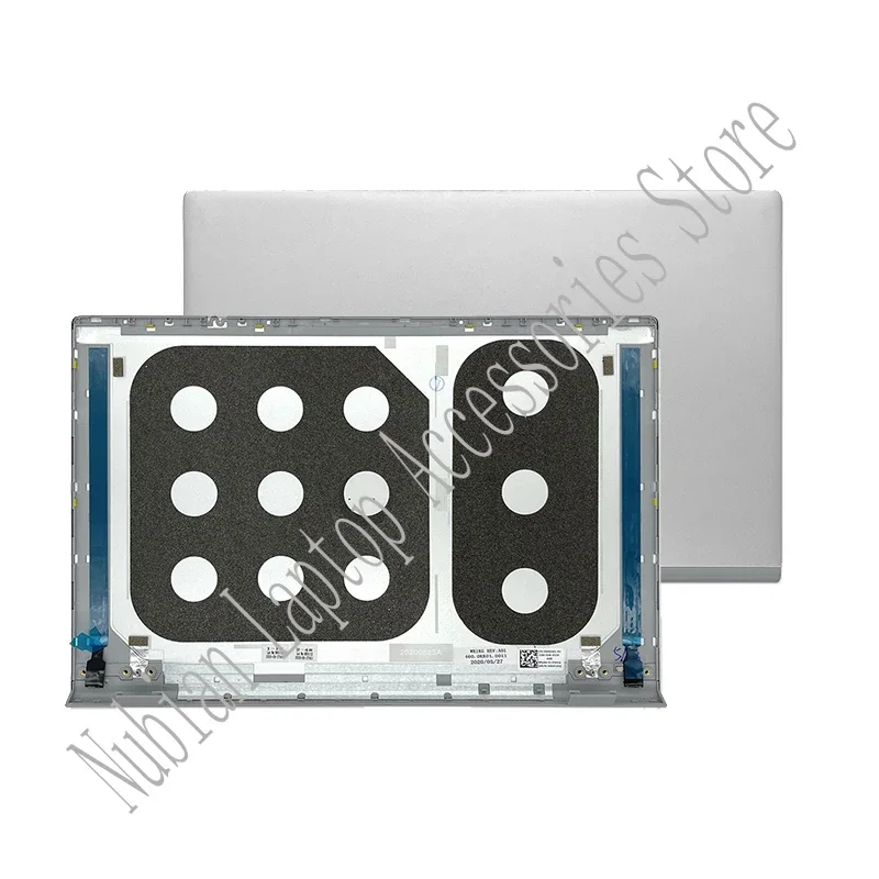 Imagem -02 - Lcd Tampa Traseira para Dell P130g P130g002 Laptop Caixa Inferior Dobradiças Superiores Prata 0wk1kg Novo
