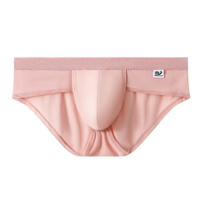 

Men's Ice Silk Briefs Seamless Breathable Summer Underwear Ultra-Thin Sexy Low-Rise Panties Male Fashion Sports Wear Underpants