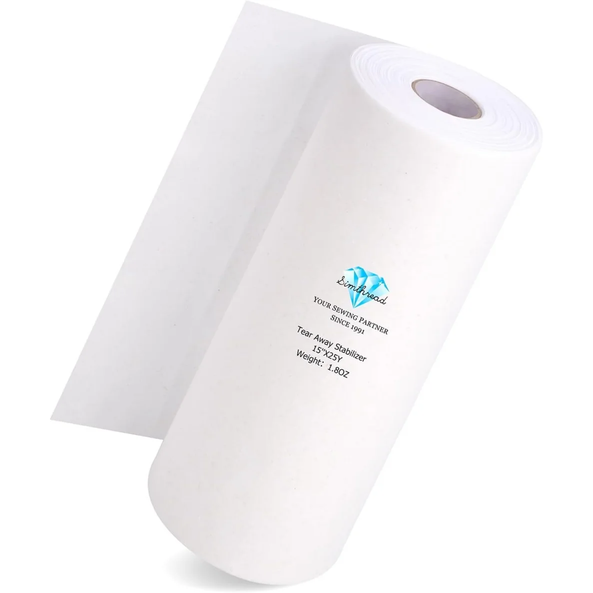 Simthread Tear Away Borduurstabilisator Backing - 1,8 Ounces Medium Gewicht voor Machineborduurwerk