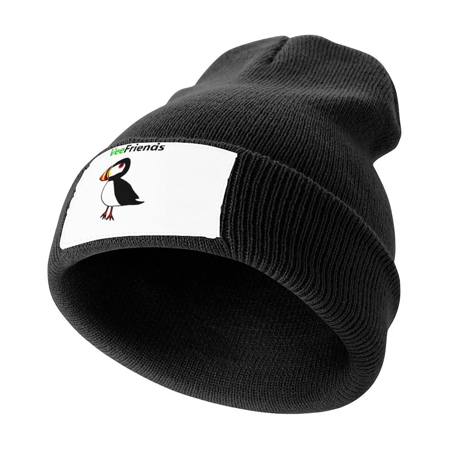 Gary Vaynerchuk and VeeFriends - Productive Puffin Knitted Cap Gentleman Hat Christmas Hat Women's Golf Clothing Men's