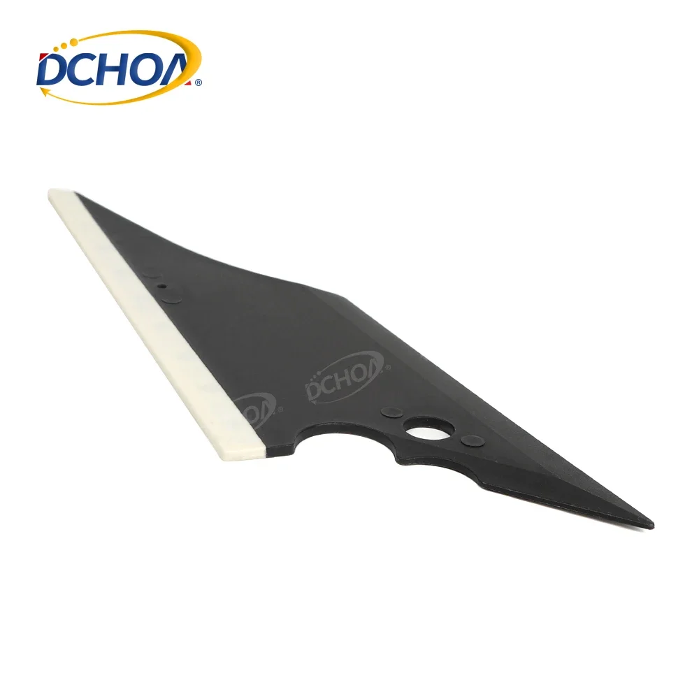 DCHOA Rubber Squeegee Fish Shaped Glass Cleaning Scraper for Vinyl Wrap Carbon Fiber Film Car Styling Window Cleaning Tool