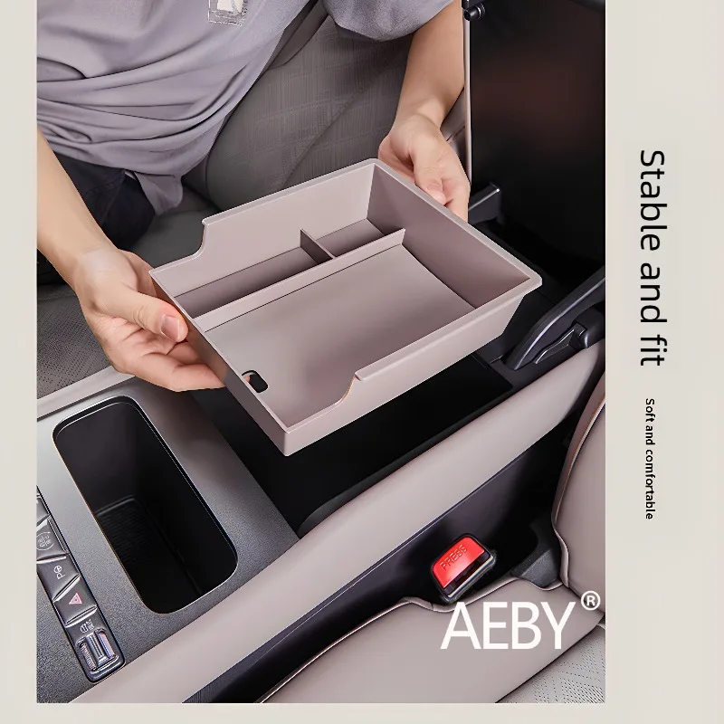 

Органайзер-лоток для центральной консоли BYD ATTO 3 Smart Driving Edition 2025, выдвижной органайзер для подлокотника, разделитель-бокс для хранения в подлокотнике