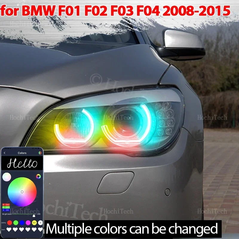 

Для BMW 7 серии F01 F02 F03 F04 730d 740d 740i 750i 760i 2008-2015 Приложение Режимы дистанционного управления Angel Eyes Кольцо Светодиодный указатель поворота