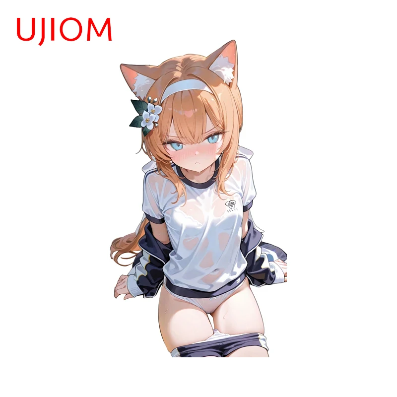 UJIOM Blue Archive Mari Iochi Kawaii Wall Stickers Nice Personality Graffiti Living Room Veneer Decal Nice Room Accessories