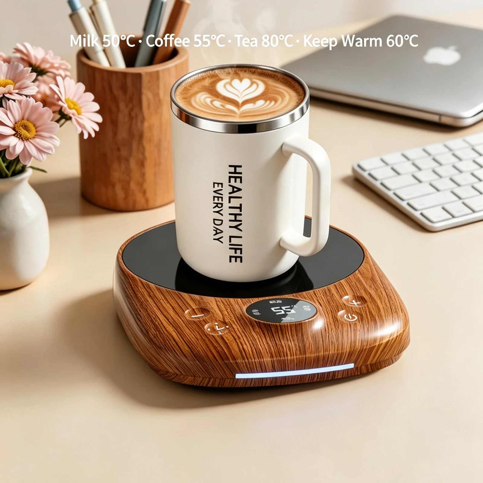 マグウォーマー-40w-カップヒーター-電気ホットプレート加熱パッド-コーヒーミルクヒーター-家庭用-オフィス用-110v-220v