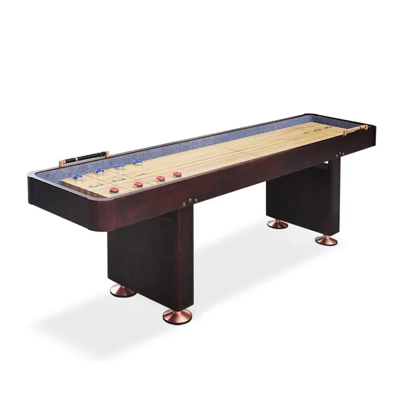 

Guangdong Manufacturer Low Price High-Quality 9Ft&12Ft Standard Shuffleboard Game Tables for Family