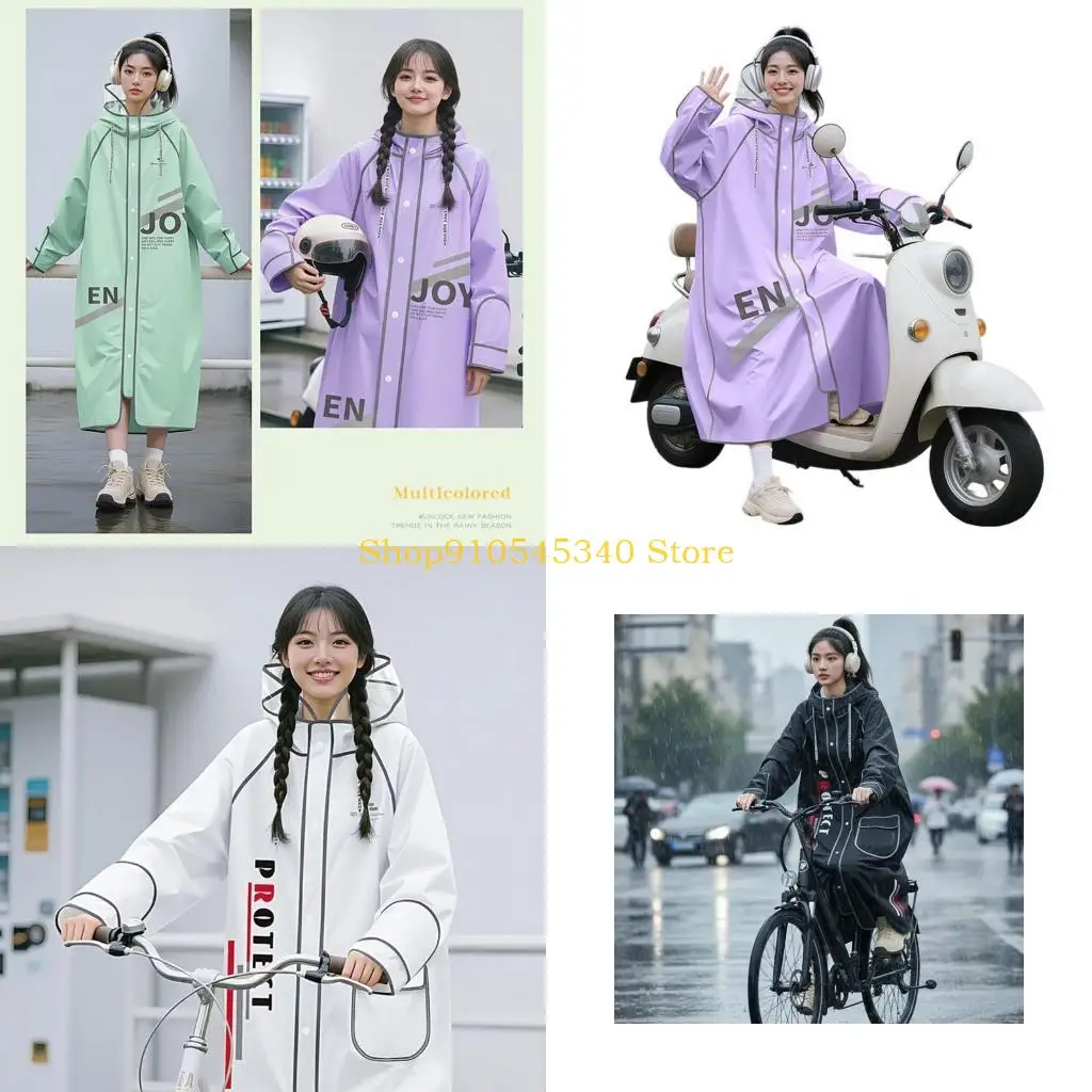 

U2JA однослойный водонепроницаемый мотоциклетный плащ, плащ, быстросохнущий дышащий шлем с вентиляционными отверстиями под щиток