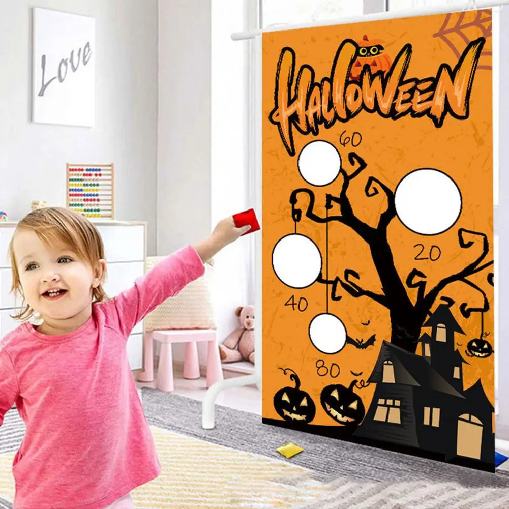 

Party Toss Game Kids Toss Game Carnival Throwing Game for Halloween Party Outdoor Decoration with Bean Bags Fun for Adults Teens