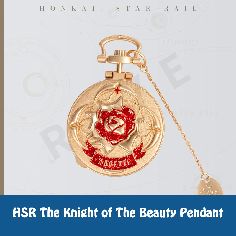 

Original Honkai Star Rail The Knight of Beauty Metal Pendant Argenti Idrila in Stock